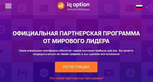 партнерская программа Affiliate.iqoption.com